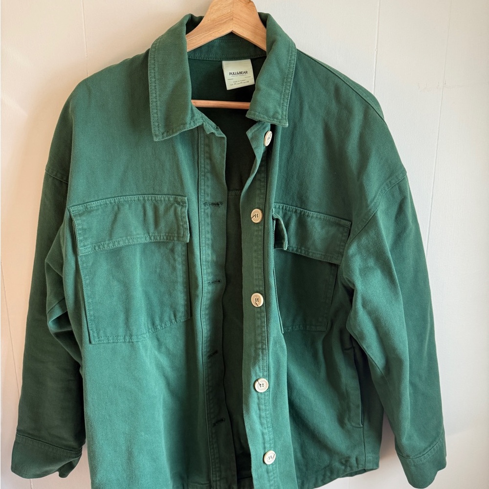Pull & Bear Green Jacket